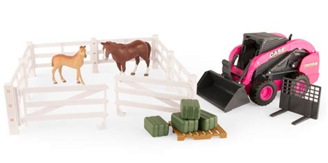 tuff trucks cartoon pink skid steer|Amazon.com: Skid Loader Toy.